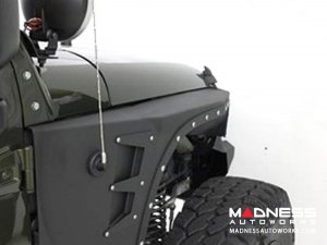 Jeep Wrangler JK XRC Front Fender by Smittybilt - Black Textured